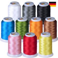 You can pull gently at the sides of the hoop to hit the start button and the machine will continue embroidering. Multitalent Smart Start Machine Embroidery Thread Set 10 X 1000 M Buy Online In Andorra At Andorra Desertcart Com Productid 51113731
