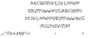 Tribal type by skyhaven fonts. 30 Cutting Edge Tattoo Fonts Nenuno Creative