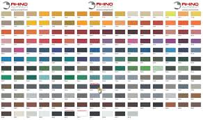 colour options rhino aluminium ltd