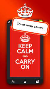 Videos you watch may be added to the tv's watch history and influence tv recommendations. Keep Calm Generator For Android Apk Download