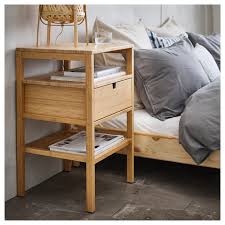 What's the best brand of rattan bedside table? Nordkisa Bedside Table Bamboo 40x40 Cm Ikea