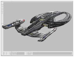 Concept Art For The Uss Vengeance Thinking About Modifying The Body To Make It Fly Star Trek Online Star Trek Art Star Trek