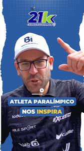 Atleta paralímpico nos inspira con su ejemplo... ¡Démosle!