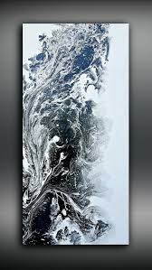 Acrylic Black White And Red Paintings Black And White Painting 24 X 48 Abstract Painting Acrylic Painting Abstract Wall Art L Abstract Art Painting Abstract Painting Acrylic Large Abstract Wall Art