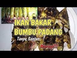 Bahkan banyak juga yang menjadikan kegiatan memasak ini sebagai hobi dan bisa menghasilkan uang. Bumbu Ikan Bakar Padang Ii Tanpa Santan Youtube