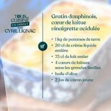 Cuisine Az Recettes De Cuisine De A A Z En 2020 Recette Gratin Dauphinois Recette Cyril Lignac