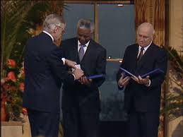 When de klerk took office as president in 1989, no one expected him to play a key part in the termination of apartheid. Nelson Mandela Facts Nobelprize Org