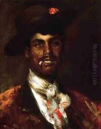 Gypsy Swell Aka A Spanish Gypsy reproduction by William Merritt Chase for  sale