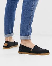 Tommy hilfiger knitted gray cardigan. Toms Alpargatas Knit Slip On Shoe In Black Asos