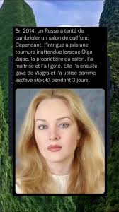 Olga Russian Woman Salon Owner