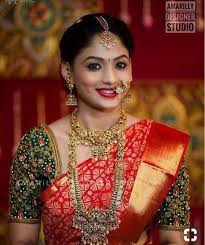 Saree Wedding In 2020 Wedding Saree Collection Wedding Saree Blouse Designs Pattu Saree Blouse Designs