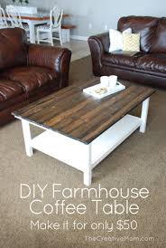 Check out this tutorial to make a barnwood coffee table from a hemnes. Ikea Hack Diy Farmhouse Coffee Table The Creative Mom