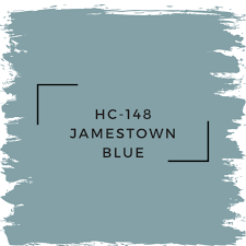 Shades of blue are synonymous with design. Benjamin Moore Hc 148 Jamestown Blue Heartland Paint Decorating