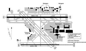 Fort Lauderdale Hollywood International Airport Map Fort