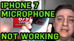 Iphone 7 Microphone Not Working Youtube
