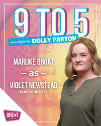 Meet our "9 to 5" cast! 🎤🎶⏰ In the corporate world of the late ...