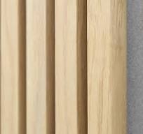 Acoustic Slat Wall Panel | Natural Oak | Premium 3-sided ...