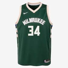 Suchen sie immer wieder nach den neuesten ankünften von. Giannis Antetokounmpo Milwaukee Bucks Nike Icon Edition Swingman Older Kids Nba Jersey Nike Gb