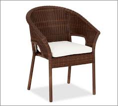 Pottery barn wicker dining chairs. Pottery Barn Stacking Chair Set Of 4 799 Outdoor Furniture Cushions Sunbrella Outdoor Furniture Stacking Dining Chair