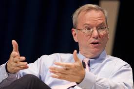 Eric Schmidt, who helped build Google into a US$741billion behemoth, is  stepping down