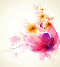 Shiny Colorful Flower Background Vector 01 Vector Flowers Abstract Flowers Graphic Design Art