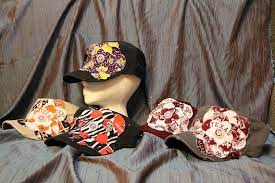 Frayed Flower Collegiate Hat Embellished With Swarovski Crystals And School Logo Nfl Hats Flower Hats Womens Flip Flop