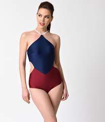 Vintage Bathing Suits Retro Swimwear Vintage Swimsuits Retro Style Bikini Vintage One Piece Swimsuits Retro Fashion