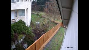 The best home security cameras and surveillance systems on amazon include the best wireless security camera, the best outdoor security camera, the the two spotlights are very bright and are more than sufficient to illuminate my driveway and backyard, one says, adding, they adjust easily. 2016 02 27 13 45 Backyard Security Camera Video Youtube