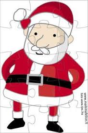 Lavoretti Di Natale Il Puzzle Di Babbo Natale Natale Babbo Natale Idee Natale Fai Da Te Bambini
