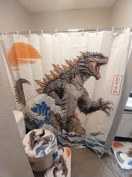New bathroom who dis?! #Godzilla