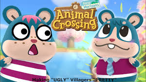 In new horizons, pippy has the fashion hobby and may be seen wearing a pink purse with a white flower on it, as well as a specific headwear or accessory item. Making Ugly Villagers Pretty Rodney Youtube