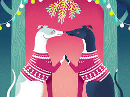 Choose from our professional christmas. Wishes And Dreams Greyhound Christmas Cards Greyhound Collectables
