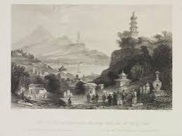 Lake See-Hoo and Temple of the Thundering Winds | Thomas Allom | Joseph Clayton Bentley | V&A Explore The Collections