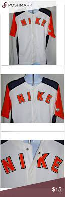 Nike Jersey Snap Front Jersey Size L 14 16 Youth Nike Shirts Clothes Design Fashion