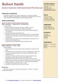 Find exclusive system administrator resume samples for experienced professionals. Junior Systems Administrator Resume Samples Qwikresume