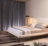 Cama de Couro Italiana Moderna para Uso no Quarto (MB1301 ...