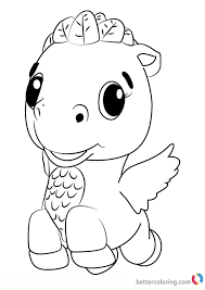 Cloud Ponette From Hatchimals Coloring Pages Printable Dinosaur Coloring Pages Dinosaur Coloring Monster Coloring Pages