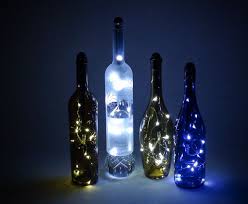 Led Bottle Lights Party Table Displays