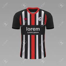 Media in category eintracht frankfurt kits. Realistic Soccer Shirt Eintracht Frankfurt 2020 Jersey Template Royalty Free Cliparts Vectors And Stock Illustration Image 129540386