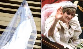 With the world impatiently waiting for a glimpse of her wedding gown, you would expect bridal designers to want to imitate meghan's gown as soon as she walks down the aisle. Meghan Markle Wedding Dress Vs Princess Diana In Pictures How Do They Compare Royal News Express Co Uk