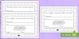 Colorear una tarjeta para mamá. Free Diplomas Para Colorear Dia De La Madre