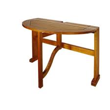 Nice Half Circle Table Great For A Balcony And Other Small Spaces Round Dining Table Half Round Table Outdoor Rocking Chairs