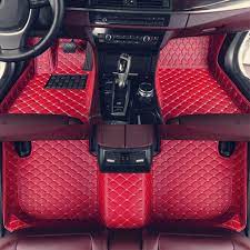 Personalized car mats tell your story. Amazon Com 8x Speed Custom Car Floor Mats For Bmw 3 Series Sedan F30 316i 318i 320i 328i 330i 2013 2017 2014 2015 2016 Full Coverage All Weather Protection Waterproof Non Slip Leather Liner Set Red Automotive