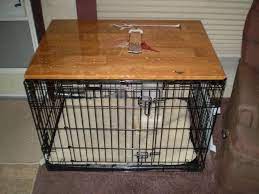 Table Top On Dog Crate Dog Crate Crate Table Dog Crate Table