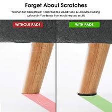 Felt Furniture Pads 182 Pcs Furniture Pads Self Adhesive Cuttable Felt Chair Pads Anti Scratch Floor Protectors For Furniture Feet Chair Legs Furniture Felt Pads For Hardwoods Floors Black Pricepulse