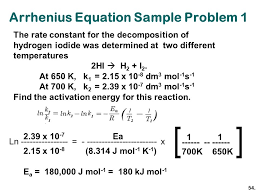 The actual dependence of the rate constant on temperature is given by the arrhenius equation. Chemical Kinetics Chapter Ppt Video Online Download