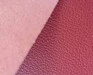 1.2mm Microfiber PU Coated Leather for Car Seat Red Color