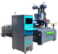 5+4 Boring Spindle ATC Wood Furniture Nesting CNC Router Machine