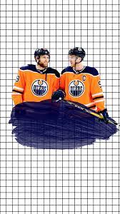 Mcdavid has eight goals this season, tied for the league lead with vancouver's brock boeser, and leads the points race with 22 — one ahead of draisaitl. Where Hockey Meets Art Wallpapers Leon Draisaitl Connor Mcdavid