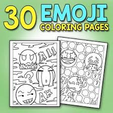 Free, printable mandala coloring pages for adults in every design you can imagine. Emoji Coloring Book For Kids Funny Faces With Super Cute Etsy